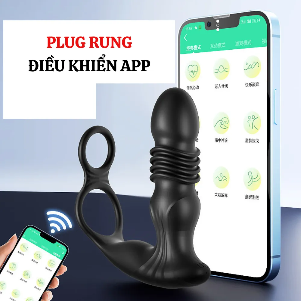 [App] Plug rung thụt R8 Plus