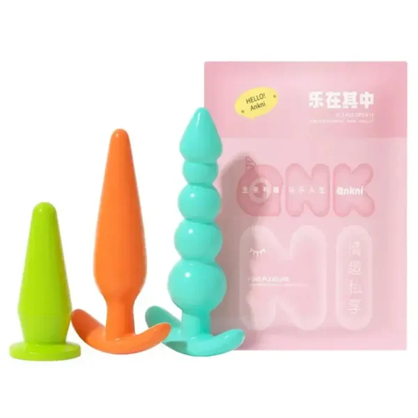 Bộ 3 plug silicon Ankni