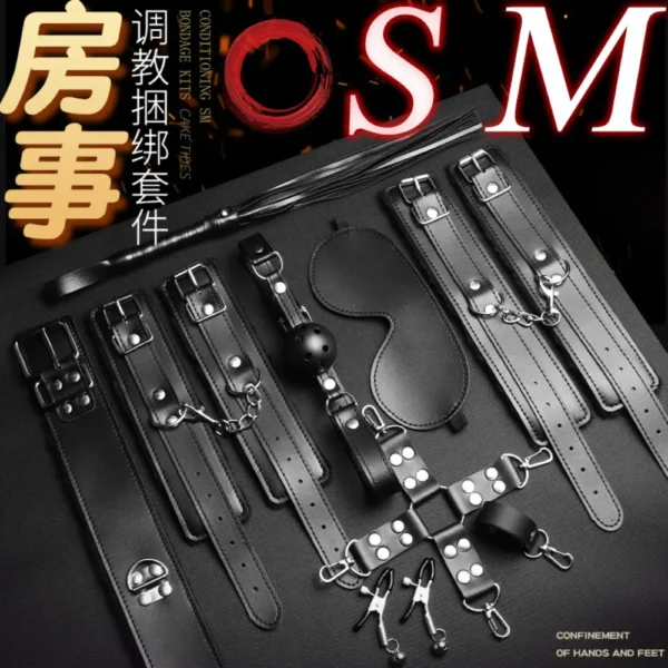 Bộ đồ chơi BDSM 10 món Jiuai