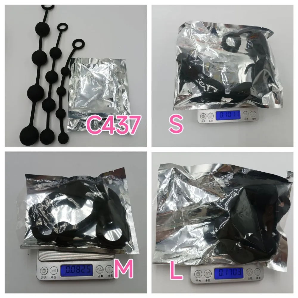 Chuỗi 4 bi silicon C437