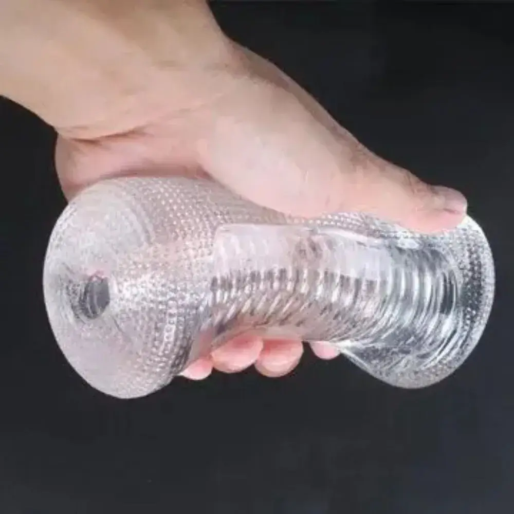 Cốc thủ dâm trong suốt hai đầu