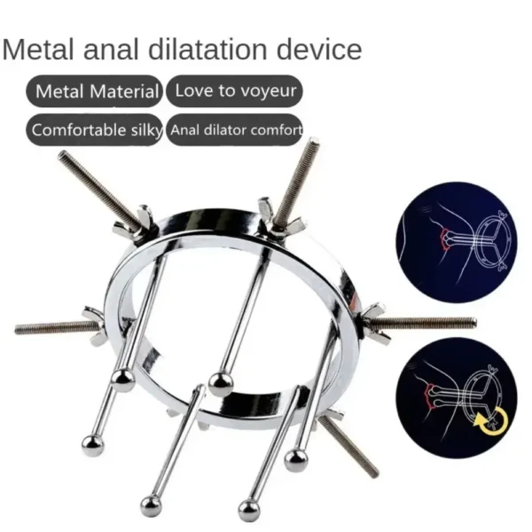 Bộ dụng cụ inox banh hậu môn IX101