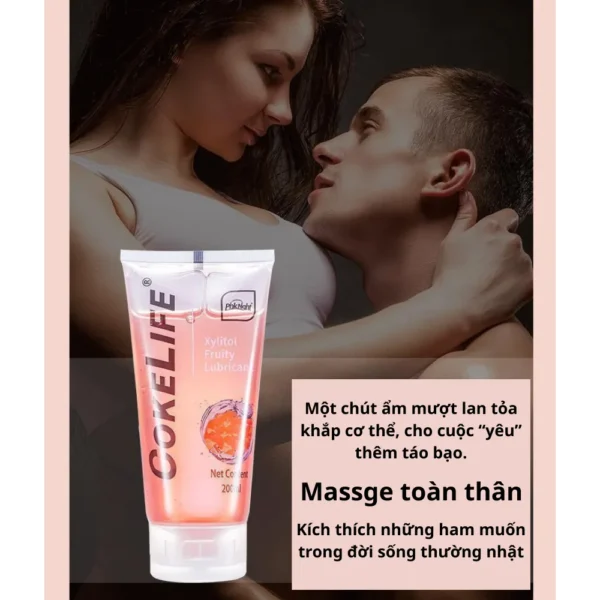 Gel gốc nước hương trái cây – Cokelife 200ml