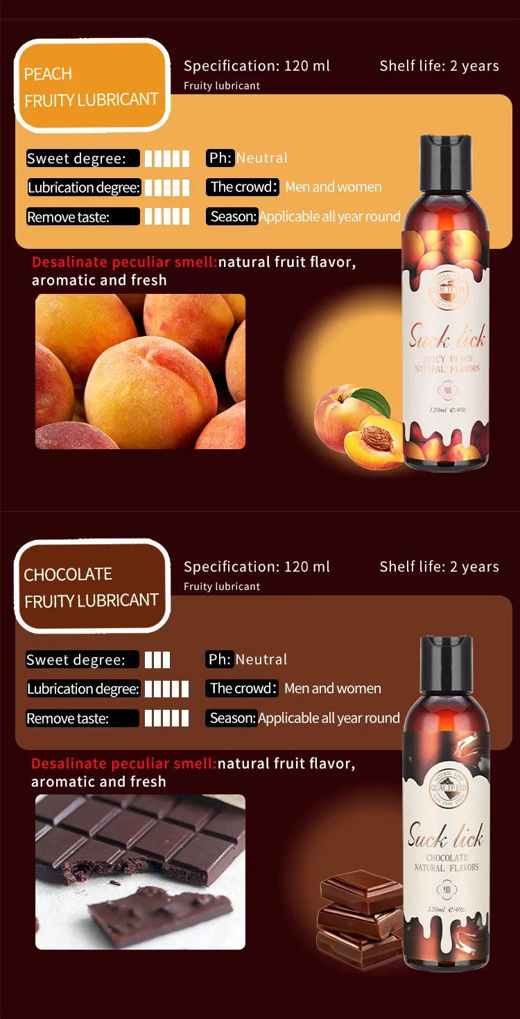 Gel gốc nước hương trái cây – Kou Jiao 120ml