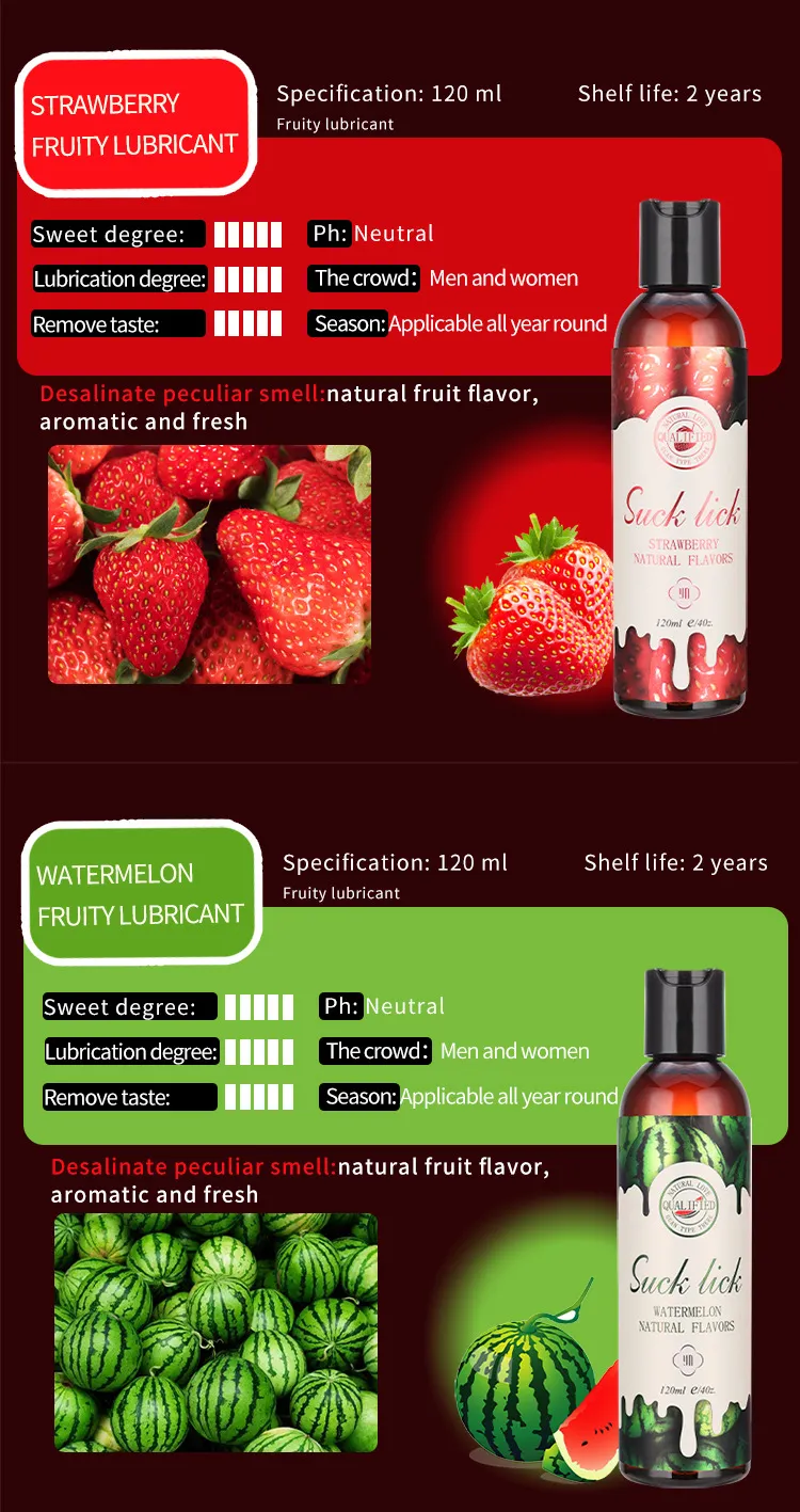 Gel gốc nước hương trái cây – Kou Jiao 120ml