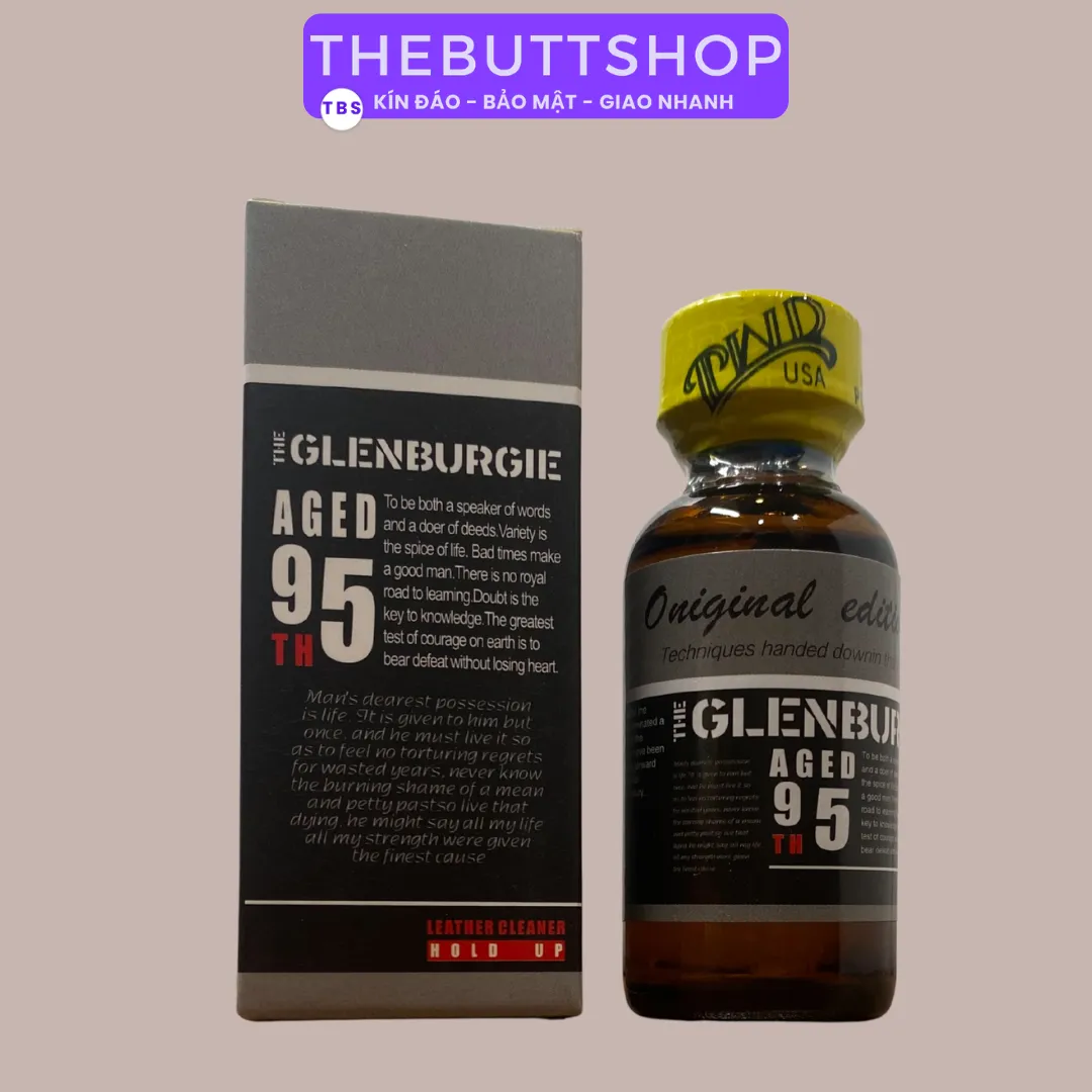 Popper Glenburgie 95 tròn đen 30ml