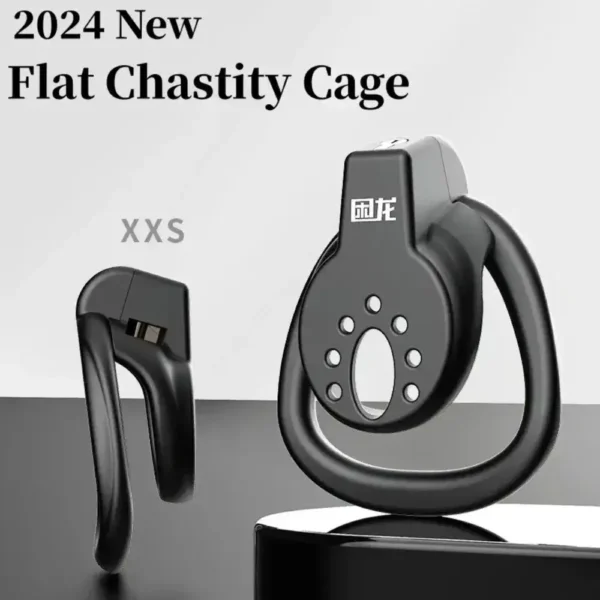 Khóa dương vật Flat Chastity Cage 2025