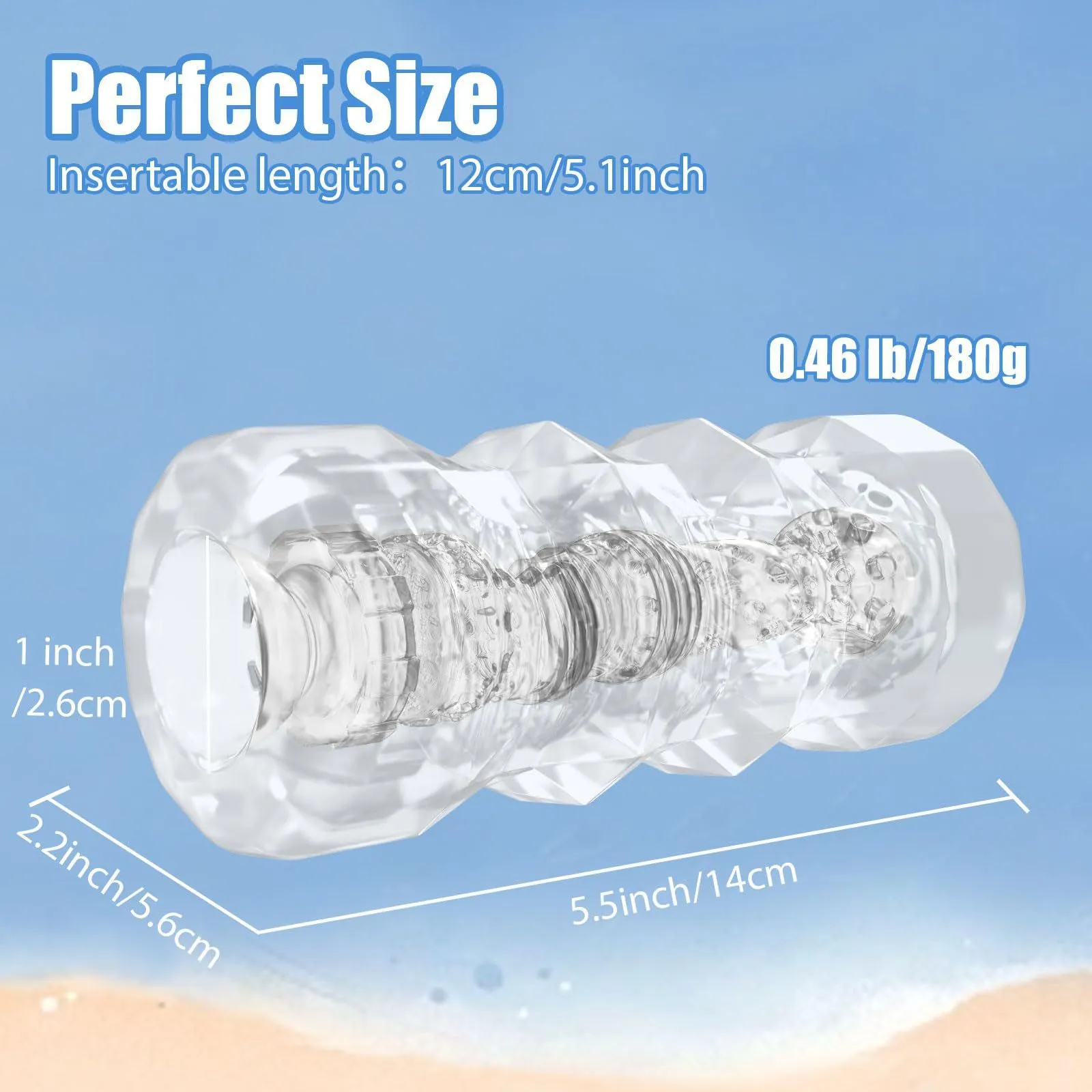 Lõi thủ dâm silicon mềm RoHS – Mẫu B