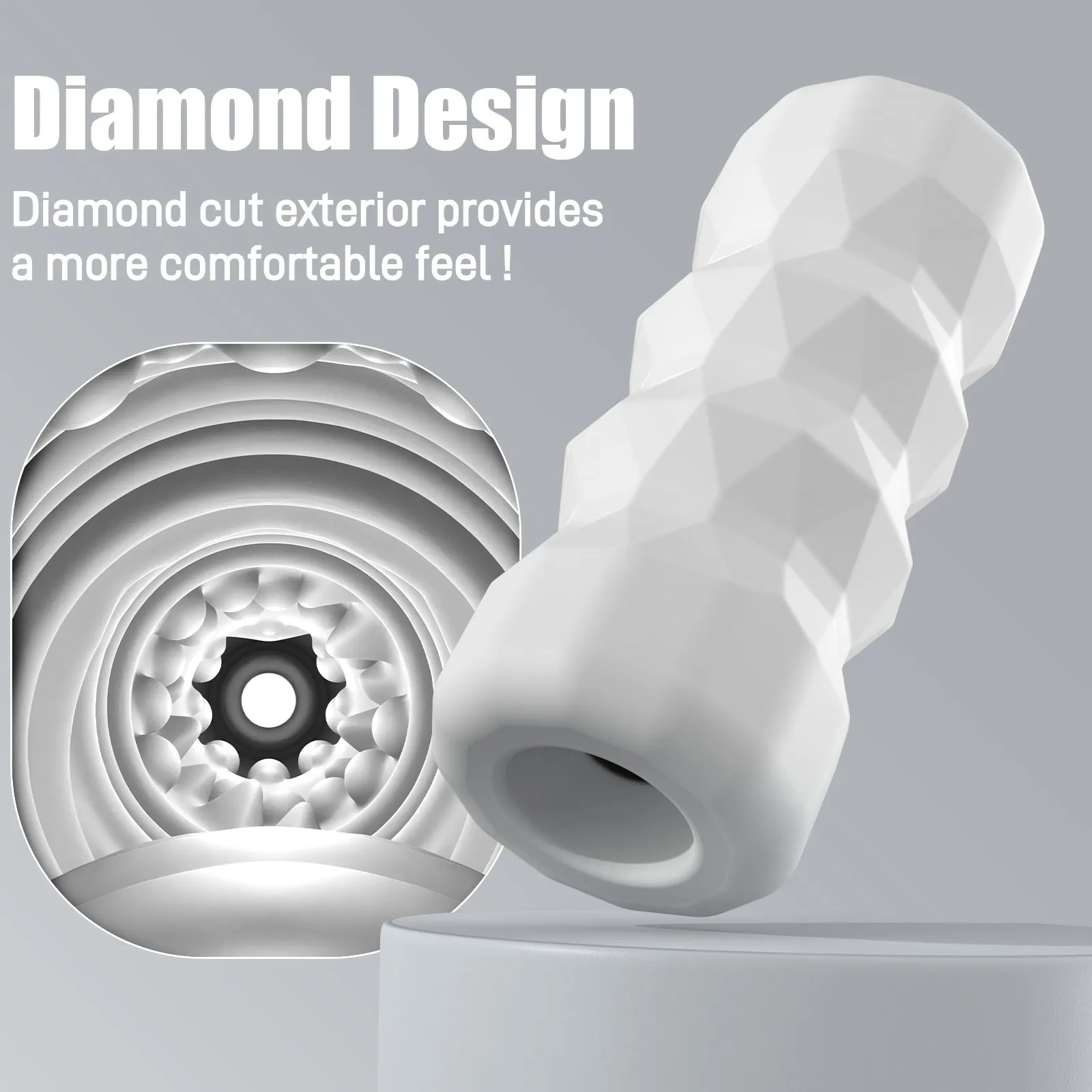 Lõi thủ dâm silicon mềm RoHS – Mẫu B