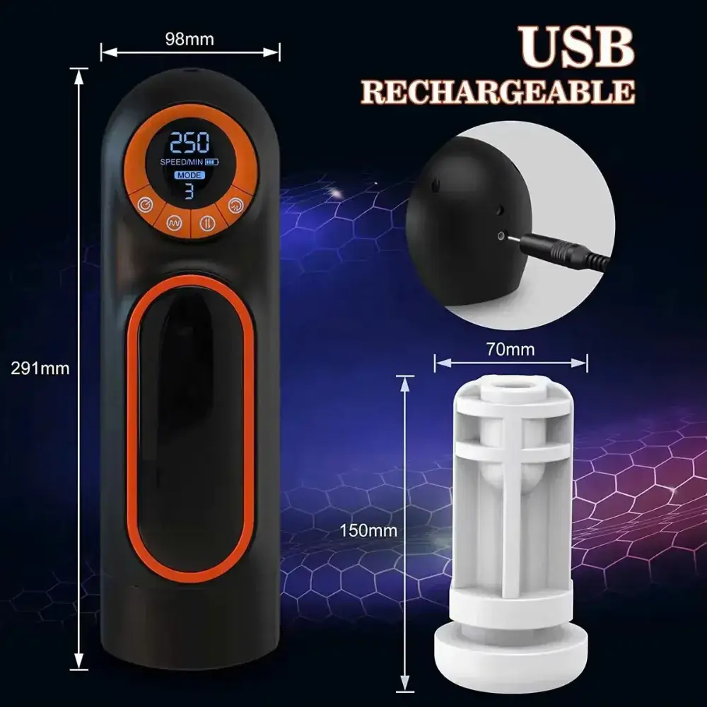 Máy thủ dâm tự động lõi silicon 5 trong 1 AZY