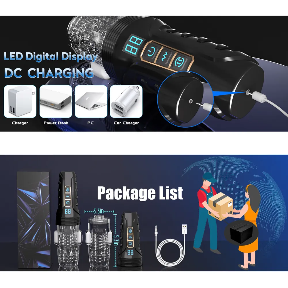 Máy thủ dâm tự động Neon Mega Rotor X