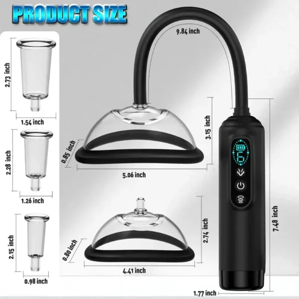 Máy hút ti và nhủ tự động LCD-09