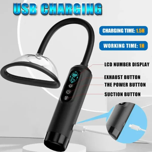 Máy hút ti và nhủ tự động LCD-09