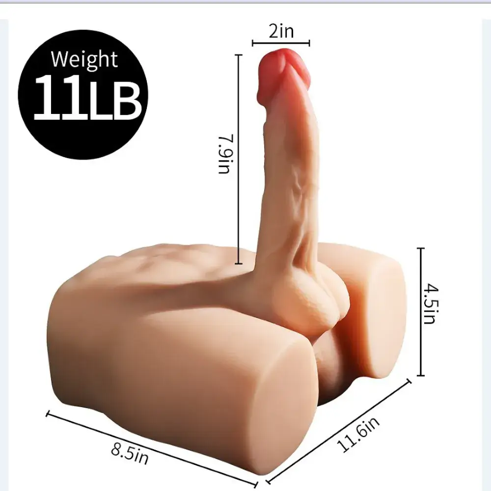 Mông nam nguyên khối – Size 5kg (Dương vật 20cm)