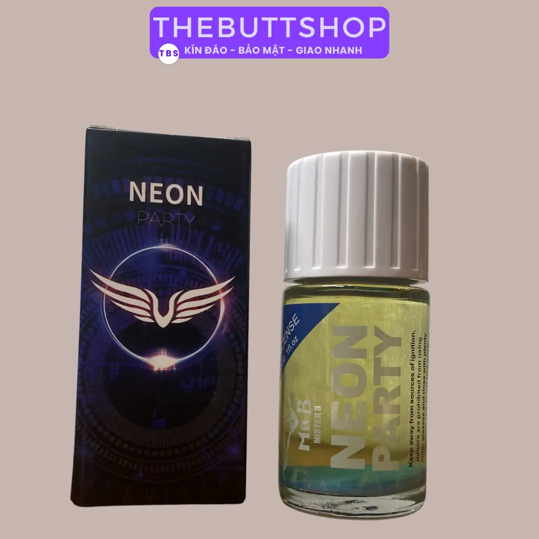 Popper Neon Party xanh dương 40ml
