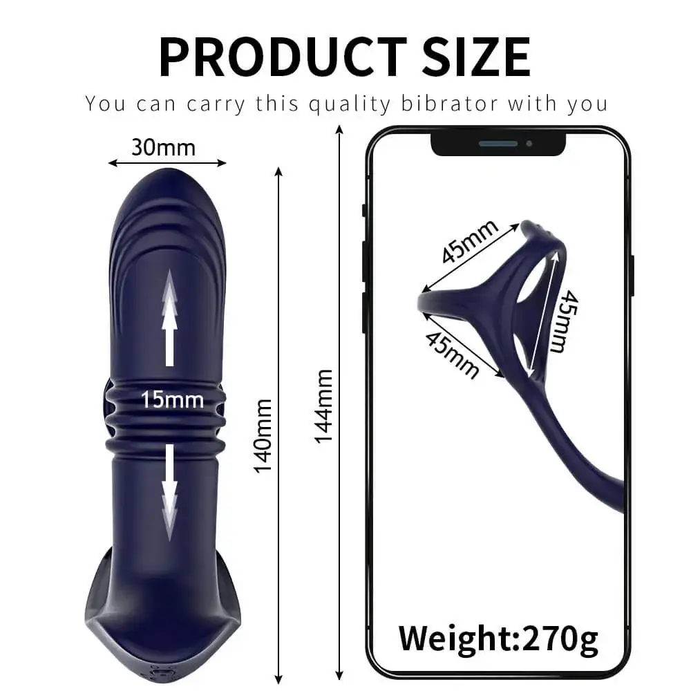 [Remote] Plug rung thụt Foreglad