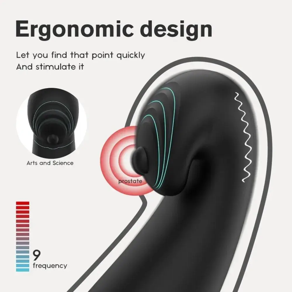 [Remote] Plug rung kèm massge trứng dái S-hande Bs06