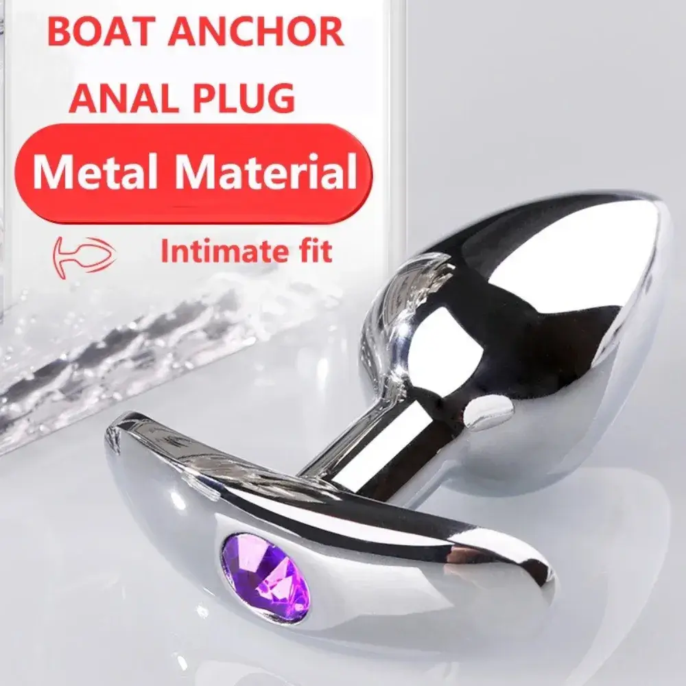 Plug inox trắng chuôi lưỡi liềm