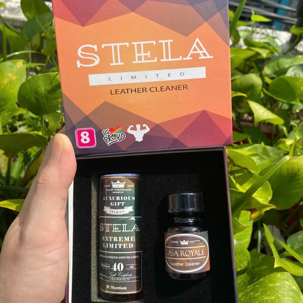 Popper Stella combo leather cleaner