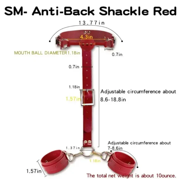 Bộ đồ chơi SM mặt sau Black Shackle