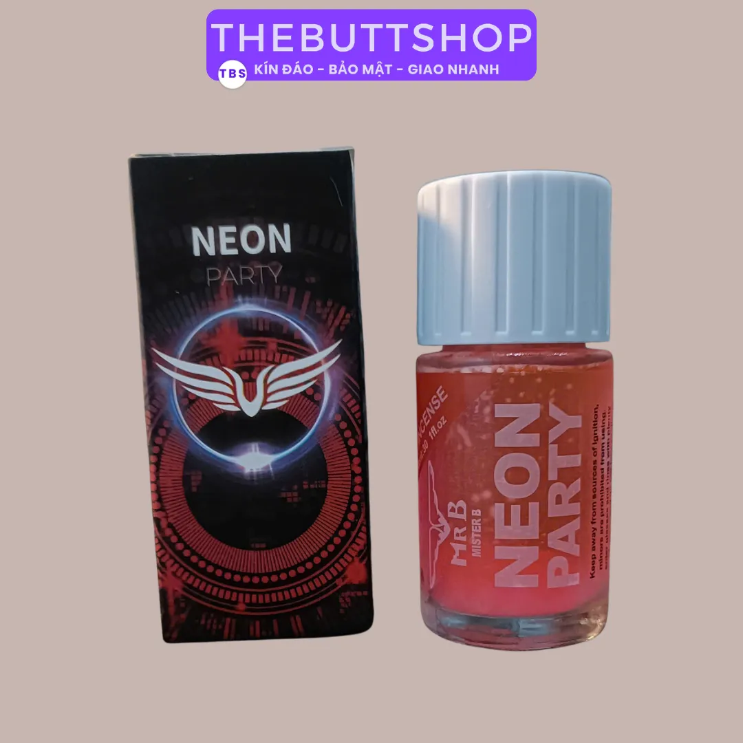 Popper Neon Party đỏ 40ml