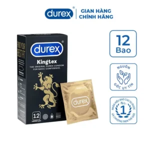 DUREX KINGTEX HỘP LỚN