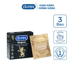 DUREX KINGTEX HỘP NHỎ