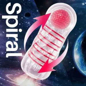 SPIRAL ĐỎ - CỐC THỦ DÂM CÓ BÓNG MASSGE ĐẦU KHẤC