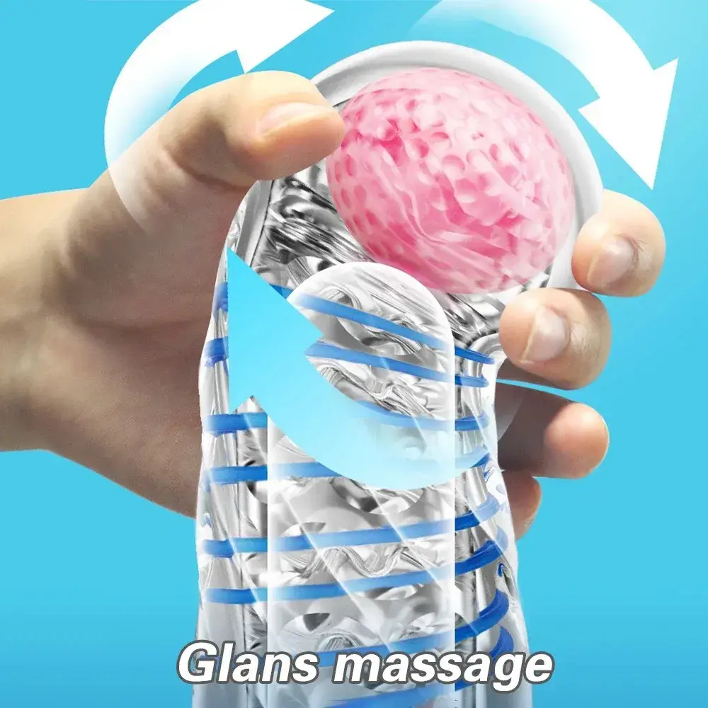 SPIRAL XANH - CỐC THỦ DÂM CÓ BÓNG MASSGE ĐẦU KHẤC - Ảnh 5