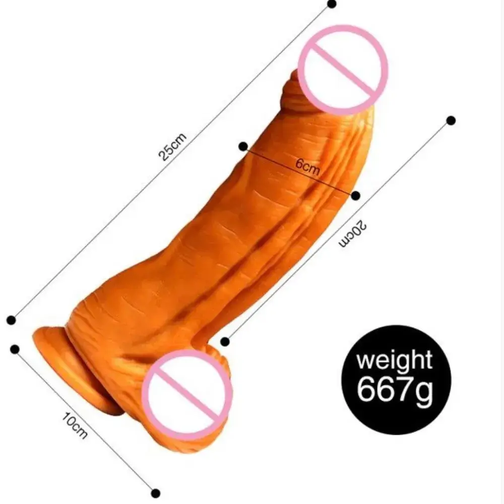 HUGE DILDO - 25CM X 6CM - Ảnh 2