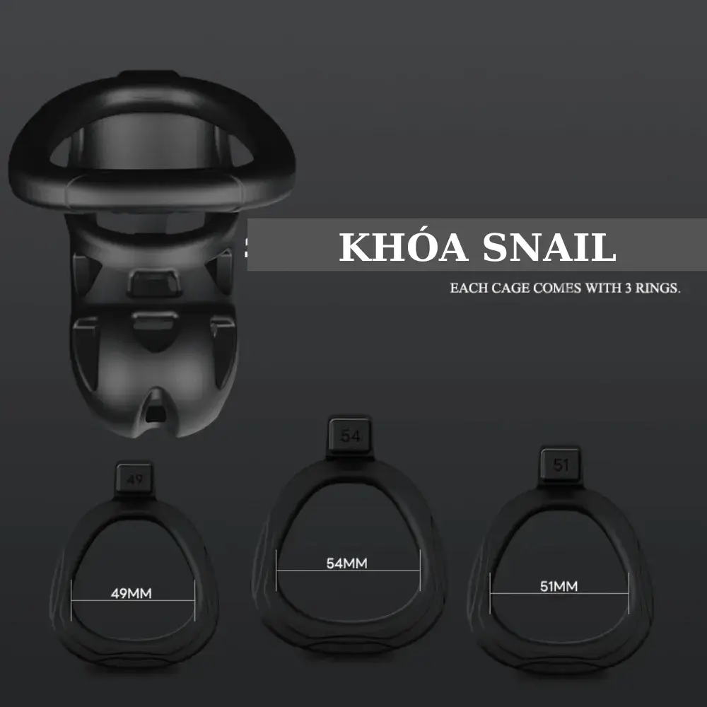 KHÓA NHỰA SNAIL – NHẸ, AN TOÀN, KÍN ĐÁO - Ảnh 2