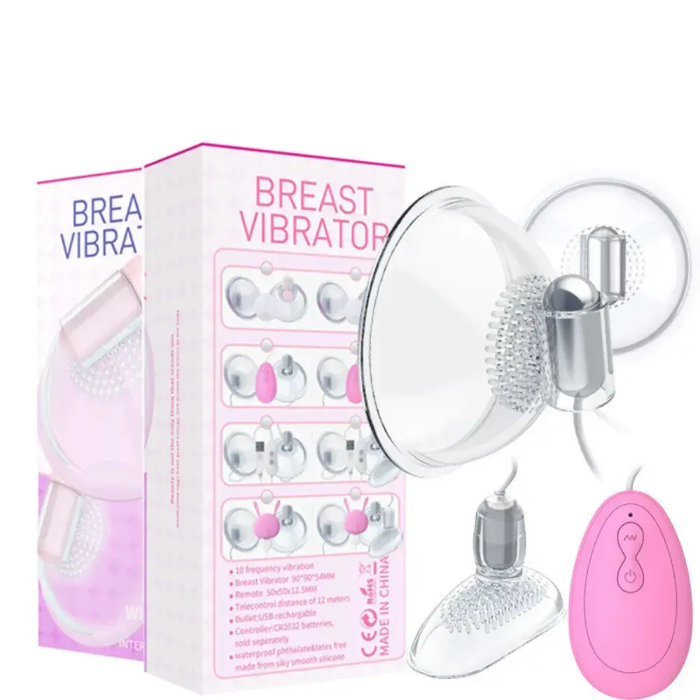 MÁY MASSAGE NGỰC CÓ DÂY – BREAST VIBRATOR WIRED EDITION