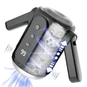 MÁY THỦ DÂM OEM - TỰ ĐỘNG XOAY GẬP TAY CẦM CAO CẤP