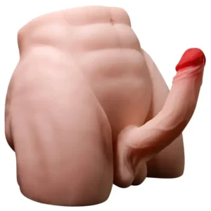 MÔNG NAM NGUYÊN KHỐI - SIZE 6KG (MÔNG CĂNG TRÒN KÈM DƯƠNG VẬT GIẢ 16CM)