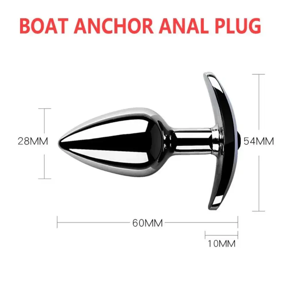 PLUG INOX NHÉT HẬU MÔN CHUÔI LƯỠI LIỀM – NHỎ GỌN & SANG TRỌNG - Ảnh 2