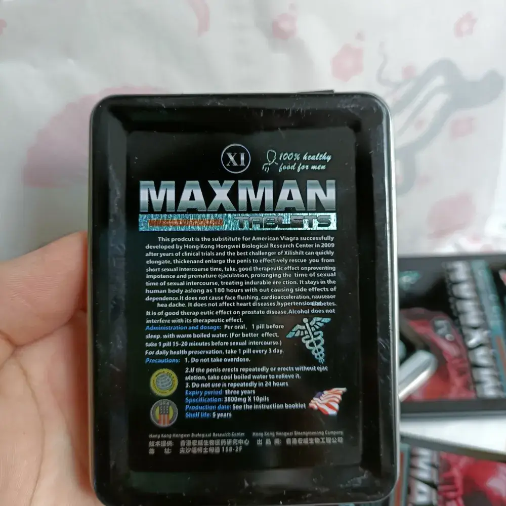 THUỐC CƯỜNG DƯƠNG MAXMAN - 1 VỈ 10 VIÊN NÉN - Ảnh 3
