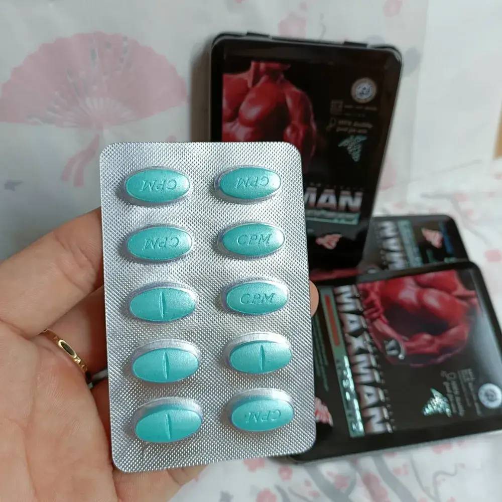 THUỐC CƯỜNG DƯƠNG MAXMAN - 1 VỈ 10 VIÊN NÉN