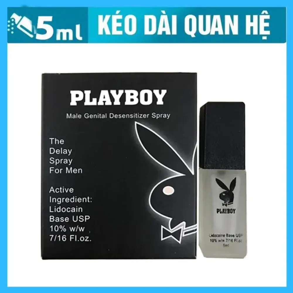 XỊT KÉO DÀI THỜI GIAN HỆ PLAYBOY - LỌ 5ML