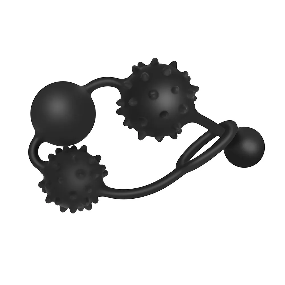 CHUỖI BI GAI SILICON C680 – SIZE M (31.5 CM | BI 25–45 MM | 149G)