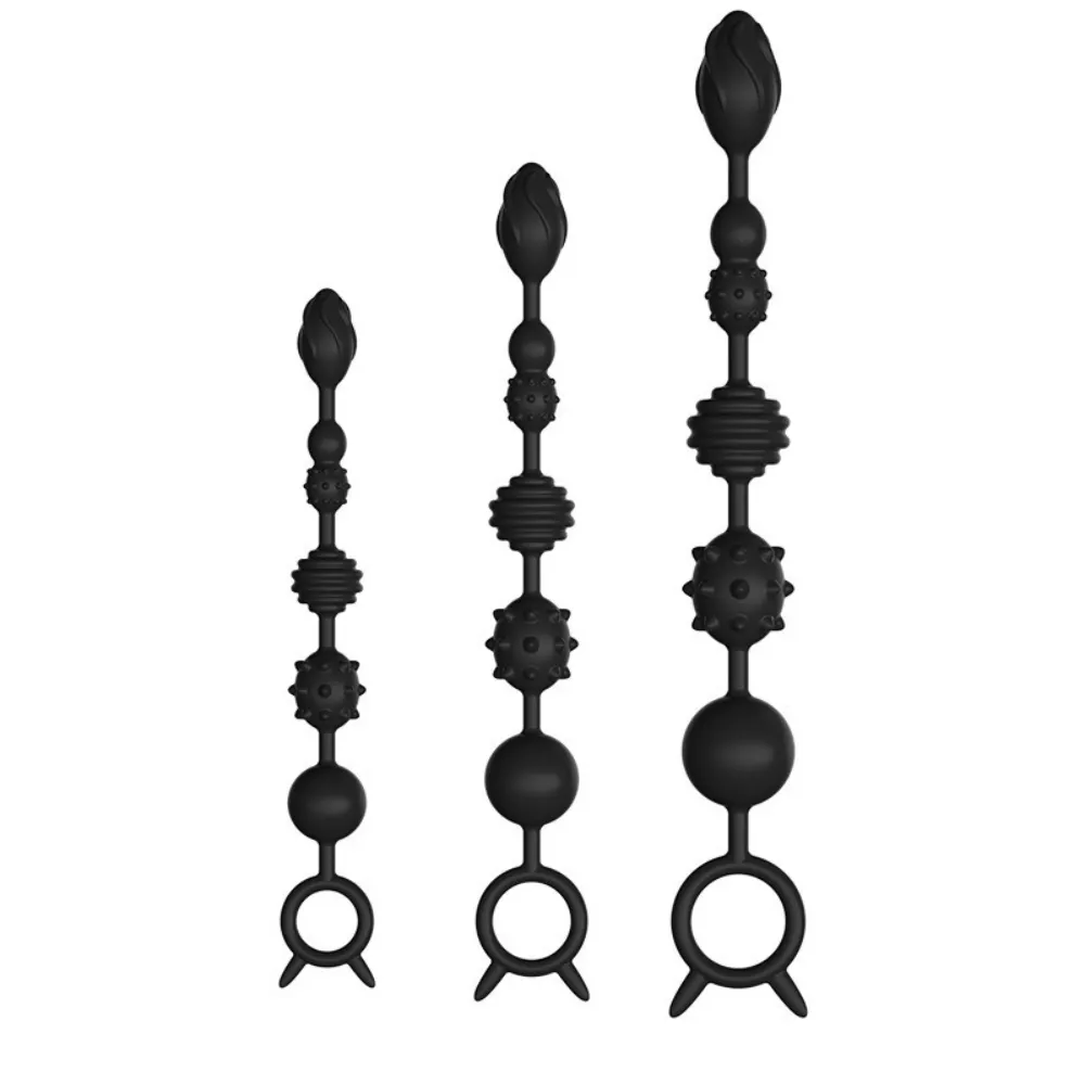 CHUỖI BI SILICON ĐA HOA VĂN C565 – SIZE M (41CM | BI 2.1–4.2CM) - Ảnh 4