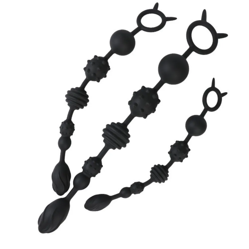 CHUỖI BI SILICON ĐA HOA VĂN C565 – SIZE M (41CM | BI 2.1–4.2CM) - Ảnh 5