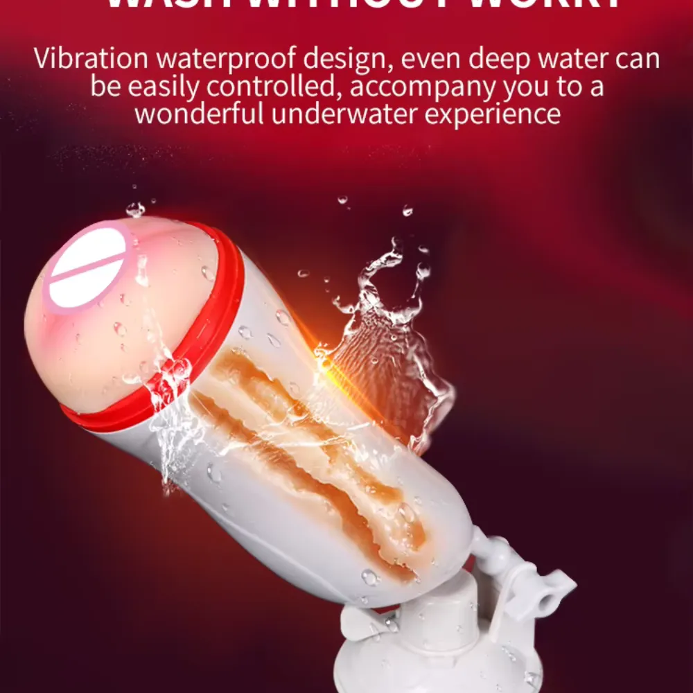 CỐC THỦ DÂM ENLOVE TẠO HÌNH ÂM ĐẠO (TRẮNG) - RUNG TỰ ĐỘNG CÓ ĐẾ GẮN TƯỜNG - Ảnh 4