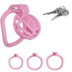 KHÓA DƯƠNG VẬT C755 HỒNG SIZE M (80G)