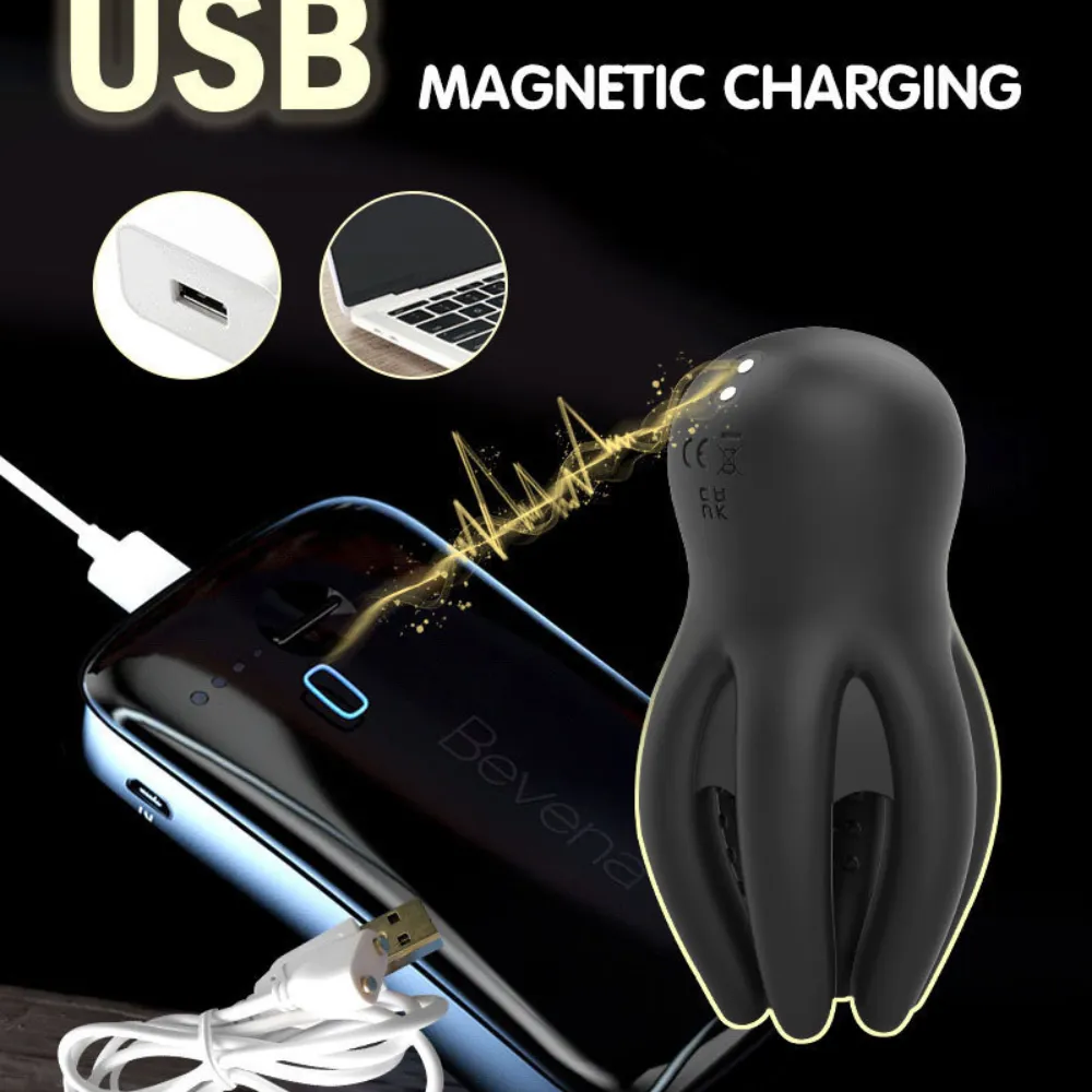 MÁY THỦ DÂM MASSAGE DƯƠNG VẬT HÌNH BẠCH TUỘC 3D – 10 CHẾ ĐỘ RUNG MẠNH MẼ - Ảnh 5