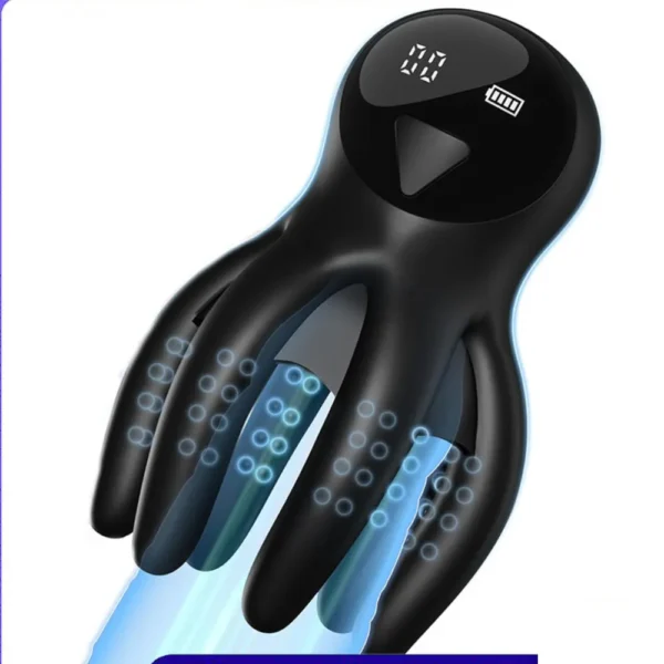 MÁY THỦ DÂM MASSAGE DƯƠNG VẬT HÌNH BẠCH TUỘC 3D – 10 CHẾ ĐỘ RUNG MẠNH MẼ