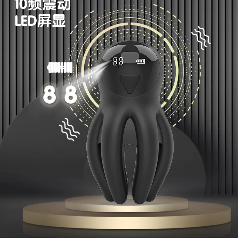 MÁY THỦ DÂM MASSAGE DƯƠNG VẬT HÌNH BẠCH TUỘC 3D – 10 CHẾ ĐỘ RUNG MẠNH MẼ - Ảnh 7