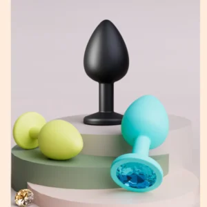 PLUG SILICON ĐEN CHUÔI TRÒN JIUAI – SIZE 68G